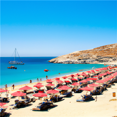 Ontdek het paradijselijke Lia Beach op Mykonos