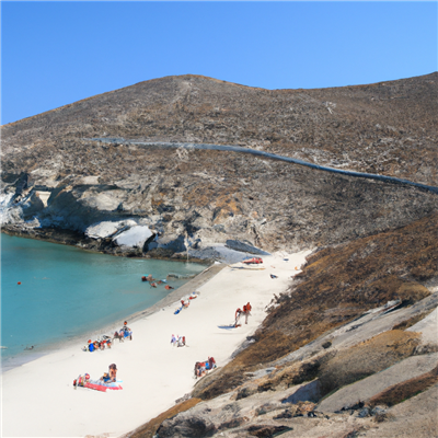 Ontdek het paradijselijke Kapari Beach op Mykonos: Een oase van rust en schoonheid