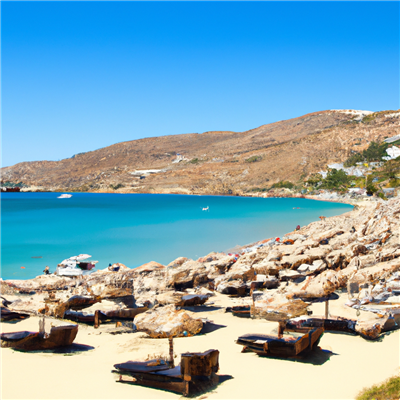 Ontdek het paradijs op aarde: Kalo Livadi Beach op Mykonos