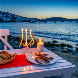 De beste plekken voor een romantisch diner op Mykonos