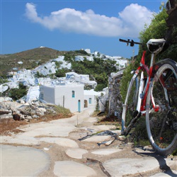 Ontdek de betoverende heuvels van Mykonos tijdens een avontuurlijke fietstocht!